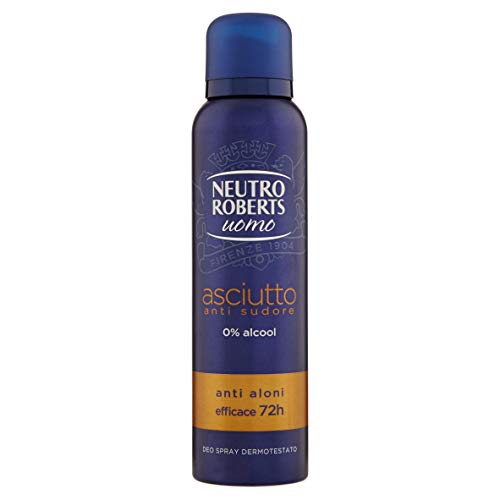 Neutro Roberts Deodorant für Herren, trocken, Anti-Schweiß, 150 ml von Neutro Roberts