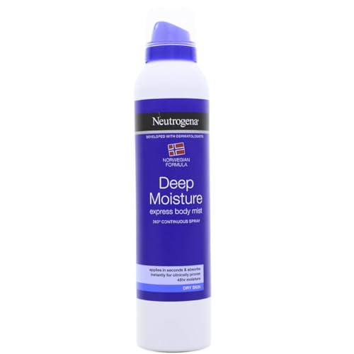 Neutrogena Deep Express Body Mist, 1 x 200 ml (Paket kann variieren) von Neutrogena