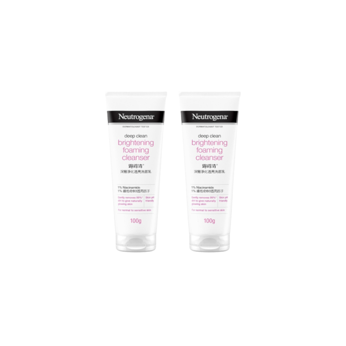 Neutrogena - Deep Clean Brightening Foaming Cleanser - 100g (2ea) Set von Neutrogena