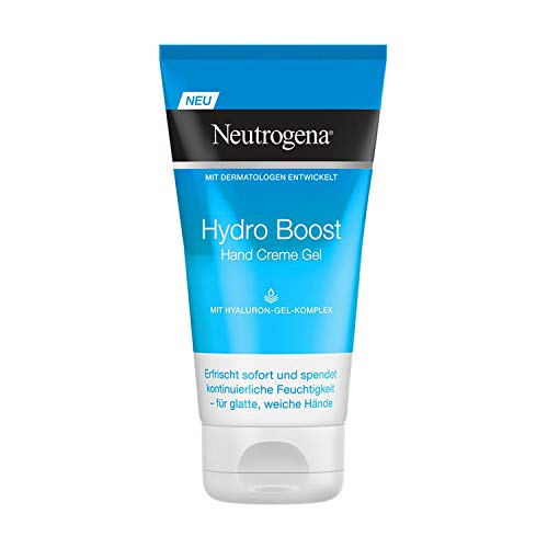 Neutrogena Hydro Boost Hand Creme Gel, Hyaluron Komplex, 2er Pack (2 x 75 ml) von Neutrogena