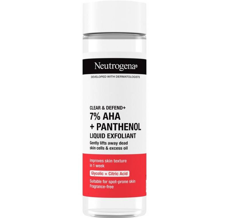 Neutrogena Körperpflegemittel Flüssiges Peeling Clear & Defend + (Flüssiges Peeling) 125 ml von Neutrogena