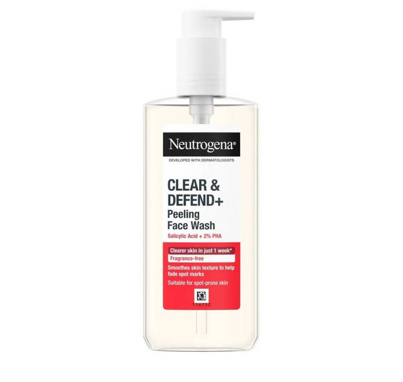 Neutrogena Körperpflegemittel Reinigungsgel gegen Pickel Clear & Defend + (Facial Wash) 200 ml von Neutrogena