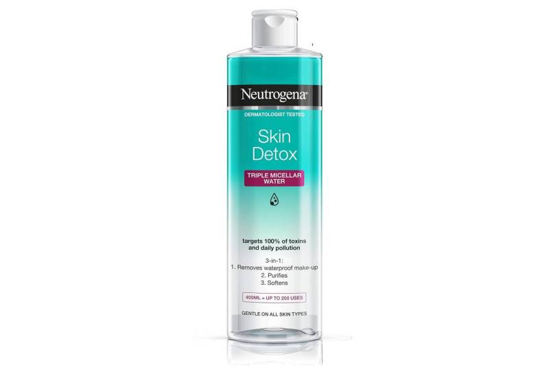 Neutrogena Make-up-Entferner Skin Detox Deep Clean Triple Mizellen Wasser ohne Alkohol 400ml von Neutrogena