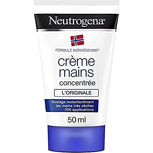 Neutrogena Norwegische Formel Handcreme parfümiert, pflegende und schützende Feuchtigkeitscreme für trockene und rissige Hände, 50 ml von Neutrogena