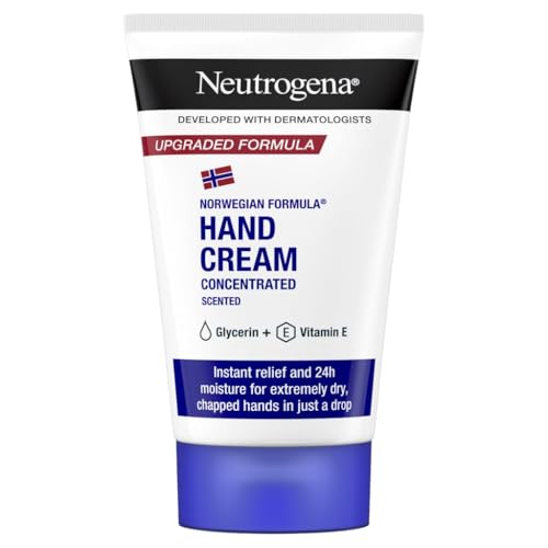 Neutrogena Norwegische Formel konzentrierte Handcreme für sehr trockene Hände, parfümiert, 50ml von Neutrogena