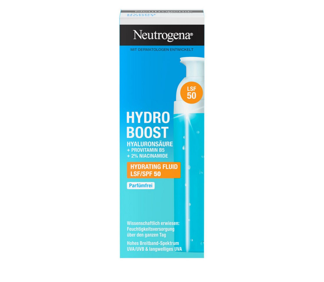 Neutrogena Tagescreme Neutrogena Hydro Boost Hydrating Fluid LSF 50 6er-Pack (6x 50ml) von Neutrogena