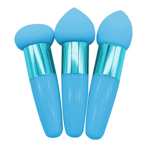 Make-up Mischsponge – Beauty Foundation, Kosmetik-Applikator-Werkzeug | Glattes Haut-Finish-Set, Premium-Teint-Mixer-Set, 3-teiliges Schwämmchen von NevPuose