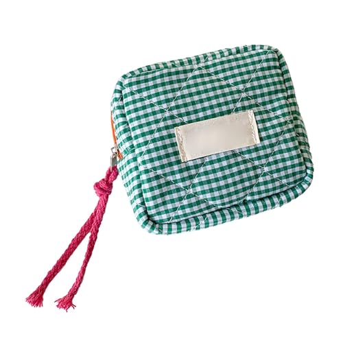 Make -up -Tasche klein - Kosmetiktasche, Make -up -Beutel | Reise Make -up -Tasche Kompakter Organizer, tragbare Kosmetasche Frauen stilvolle Square -Design, Student Make -up -Beutel von NevPuose