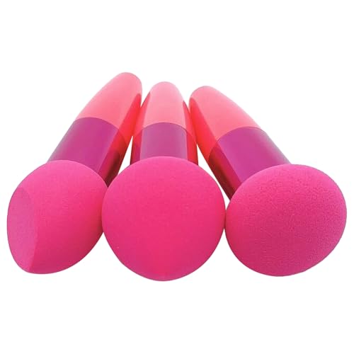 Sponge Foundation – Make-up-Applikator, Kosmetik-Werkzeug für Schönheit, makelloser Teint, weiche Oberfläche, 3 Schwämme von NevPuose