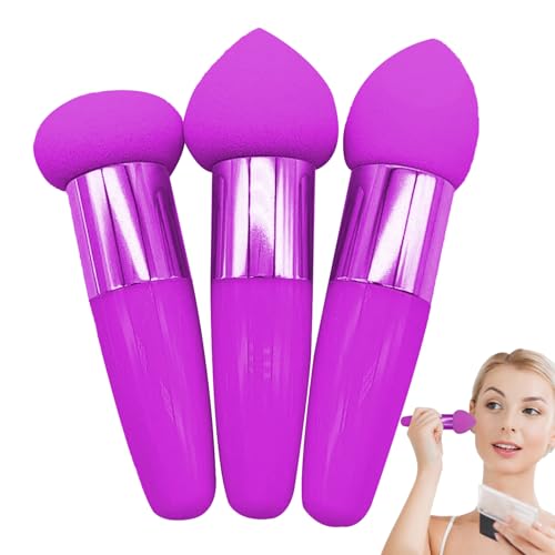 Sponge Foundation – Make-up-Applikator, Kosmetik-Werkzeug für Schönheit, makelloser Teint, weiche Oberfläche, 3 Schwämme von NevPuose