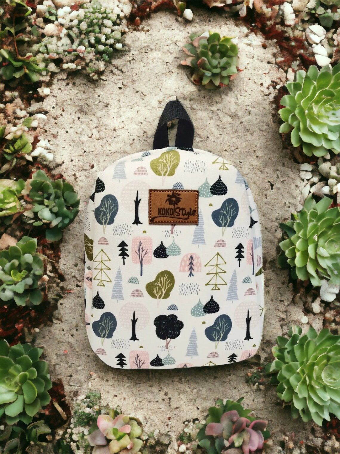 Baum Rucksack Für Kleinkind, Personalisierter Kinderrucksack Mädchen, Vorschulrucksack, Geschenke Kinder, Rucksack, Baby-Mädchen-Geschenk von NevaHomeBaby