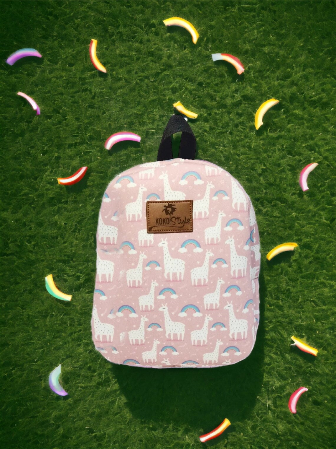 Giraffe Rucksack Für Kleinkinder, Personalisierte Kinder Mädchen, Vorschul Rucksack, Geschenke Kinder, Baby Mädchen Geschenk von NevaHomeBaby