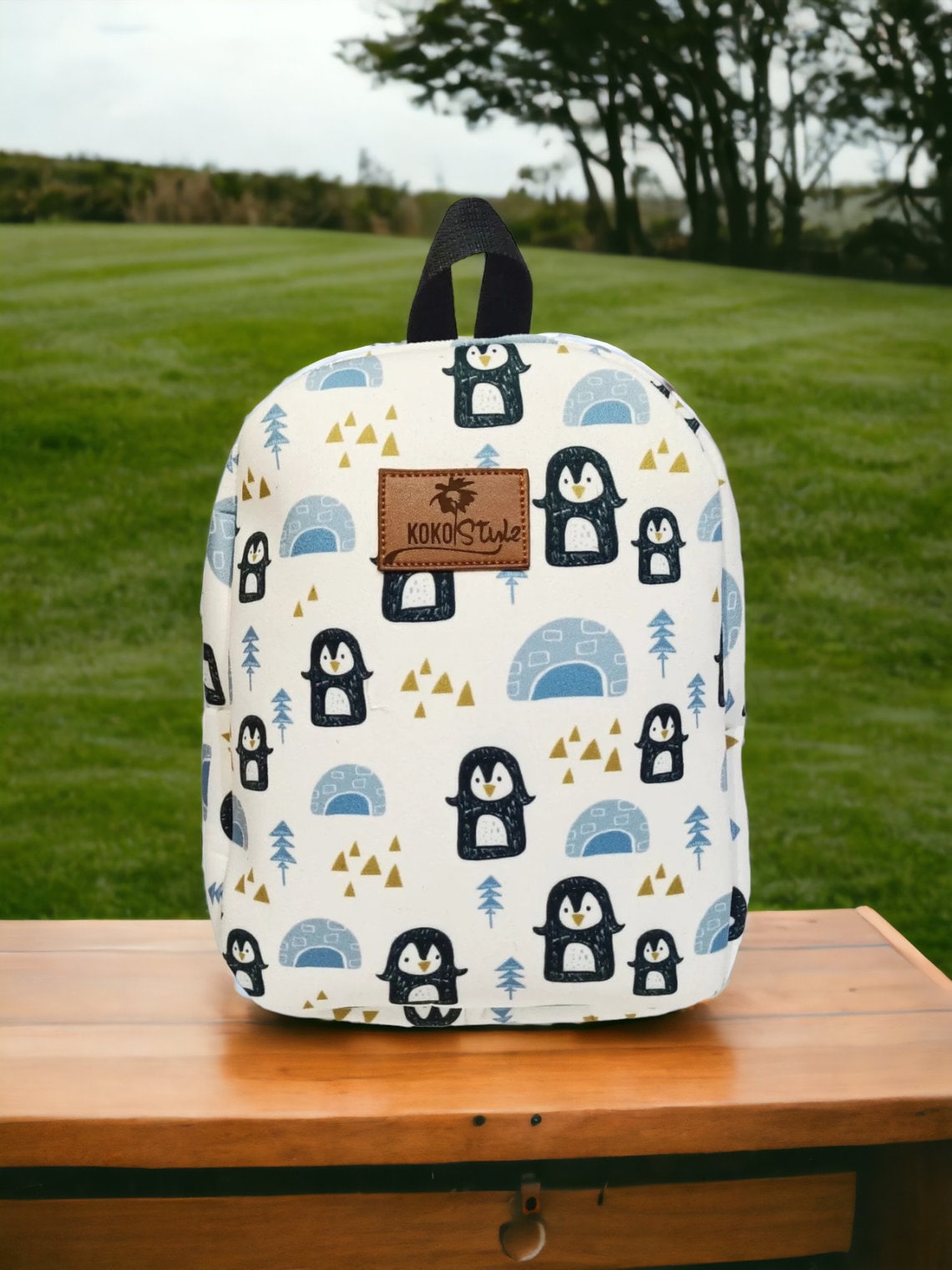 Pinguin Rucksack Für Kleinkinder, Personalisierte Kinder Mädchen, Vorschulrucksack, Geschenke Kinder, Personalisierter Rucksack, Baby Mädchen von NevaHomeBaby