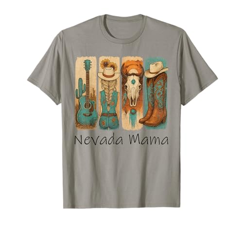 Nevada Mama - Western Country Cowgirl Design T-Shirt von Nevada Western Cowgirl Country Mama Style