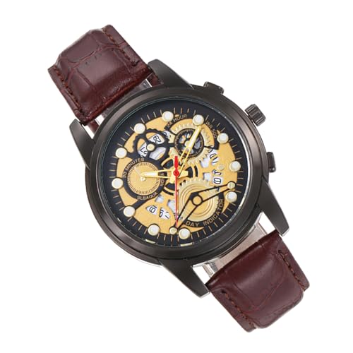 Nevalerra Mechanische Uhr, automatische Uhren für Männer - Business Mit ihrer fortgeschrittenen B-Gurtmenschen Uhren -Datum Display | Modezubehör, einfache automatische Armbanduhr Analog 40 mm von Nevalerra