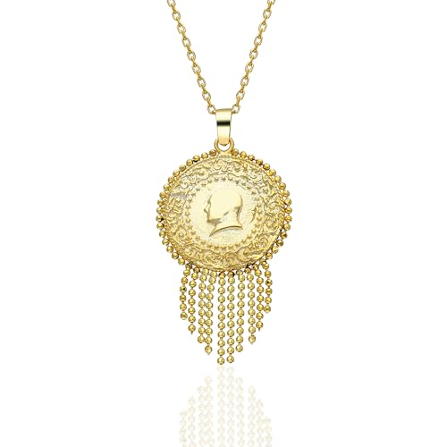 Nevamkette Kette Damen : 925 Silber Elegante Goldkette damen, Stilvoller Damen Schmuck, Vielseitige Halskette, Perfektes Geschenk - Halskette Damen von Nevamkette