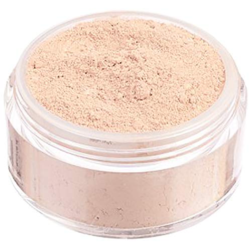 Neve Cosmetics High Coverage Mineral Foundation Puder, geeignet für normale bis fettige Haut | "Tan Warm" von Neve Cosmetics