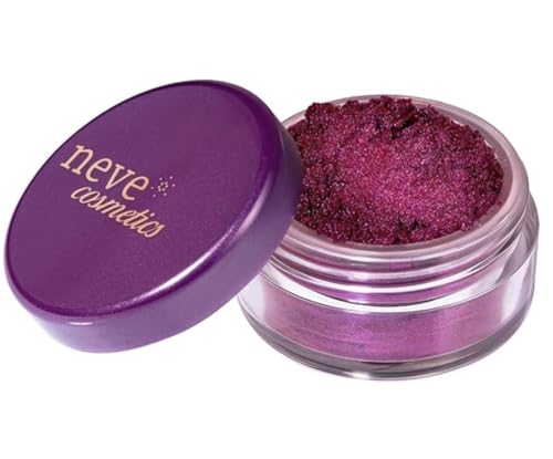 Neve Cosmetics Lidschatten Oasi Quasi Duochrome dunkler Rost mit Reflexen Neon Lila 100% Mineral Vegan 2 g von Neve Cosmetics