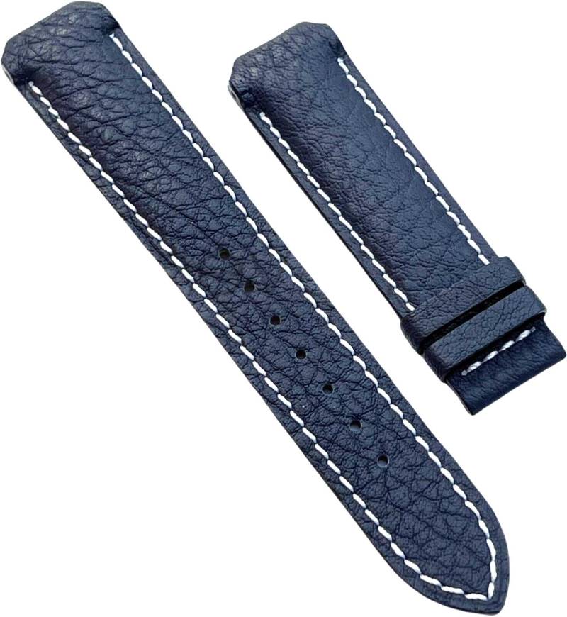 Tissot - Armband Echtes Leder 20 X 18 Mm Blau Nr von NevenBySwiss