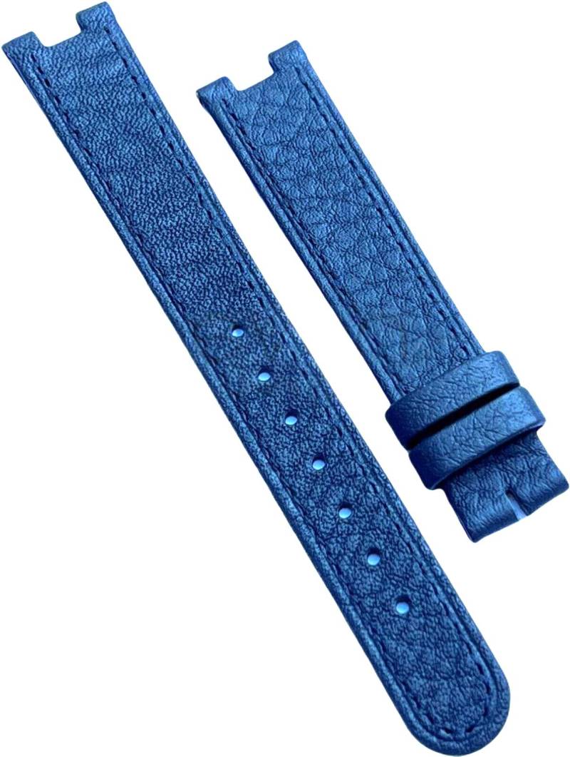 Tissot - Armband Echtes Leder Blau 16 X 15 Mm Nr von NevenBySwiss
