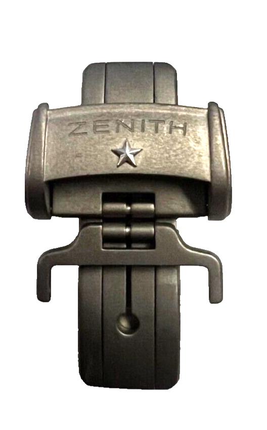 Zenith - Titan Faltschließe Hellgrau 18 Mm Nr von NevenBySwiss