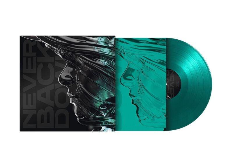 Never Back Down Never back down LP multicolor Never Back Down Never back down LP multicolor von Never Back Down