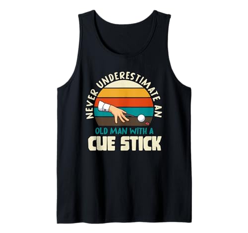 Herren Never Underestimate An Old Man Billard Ball Pool Queue-Liebhaber Tank Top Herren Never Underestimate An Old Man Billard Ball Pool Queue-Liebhaber Tank Top von Never Underestimate An Old Man Billiard Gifts