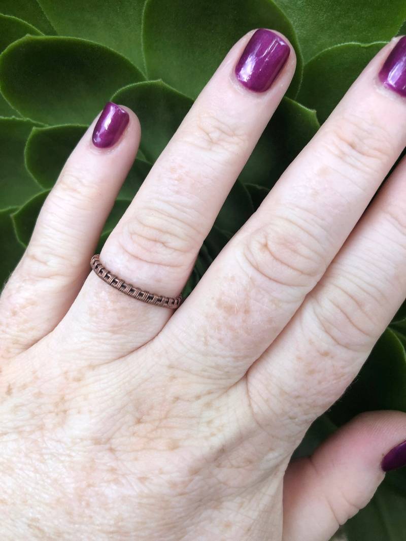 Wikinger Ring, Unisex Midi Antiker Stil Kupfer Boho Knuckle Ring Wikinger Ring, Unisex Midi Antiker Stil Kupfer Boho Knuckle Ring von NeverEndingShop