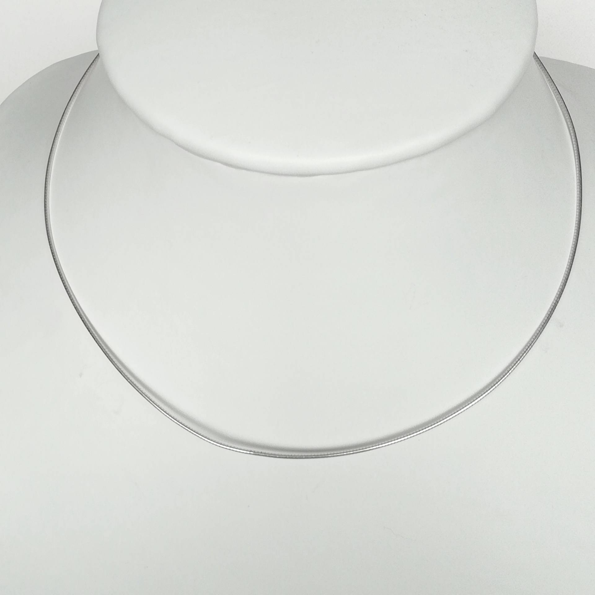 Minimalist Style - Silber Draht Hals Schmuck Hypoallergen Kette Geschenk Für Sie Neck String Moderner Gn5 von NeverEndingSilver