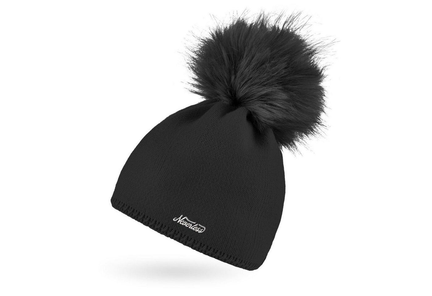 Neverless Bommelmütze Damen Strickmütze Strick-Beanie mit Bommel Winter-Mütze Bommelmütze Neverless Bommelmütze Damen Strickmütze Strick-Beanie mit Bommel Winter-Mütze Bommelmütze von Neverless