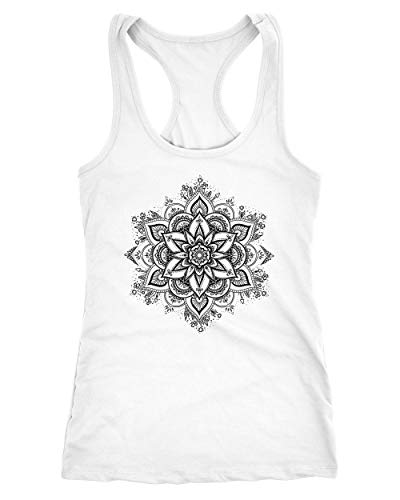Neverless Damen Tank-Top Mandala Ornament Bohemian Boho Ethno Racerback weiß L Neverless Damen Tank-Top Mandala Ornament Bohemian Boho Ethno Racerback weiß L von Neverless