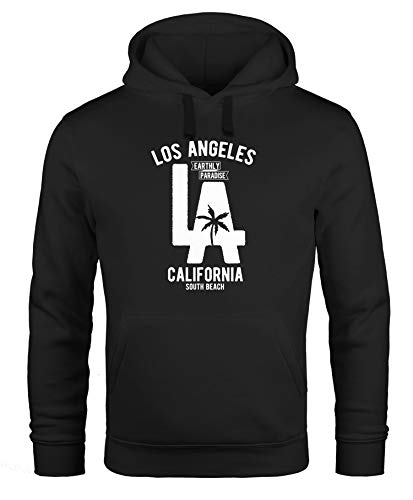 Neverless Hoodie Herren Sweatshirt Kapuze Kapuzenpullover Sweater Männer schwarz L von Neverless