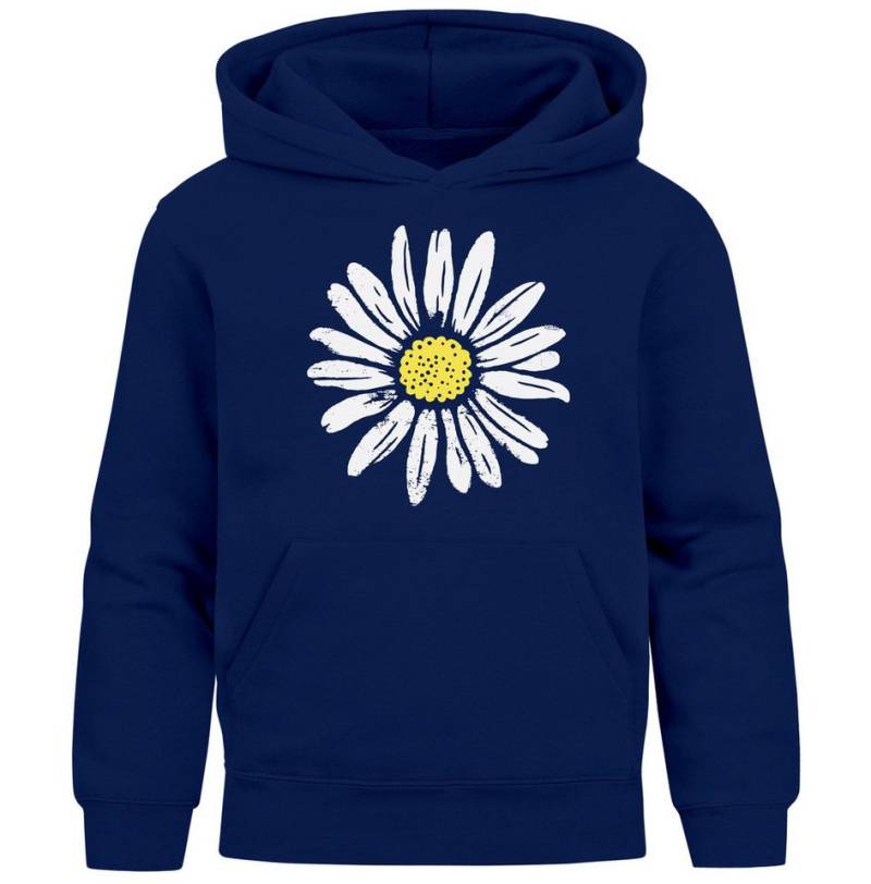 Neverless Hoodie Kinder Hoodie Mädchen Blumen Aufdruck Kapuzenpullover Sweatshirt von Neverless