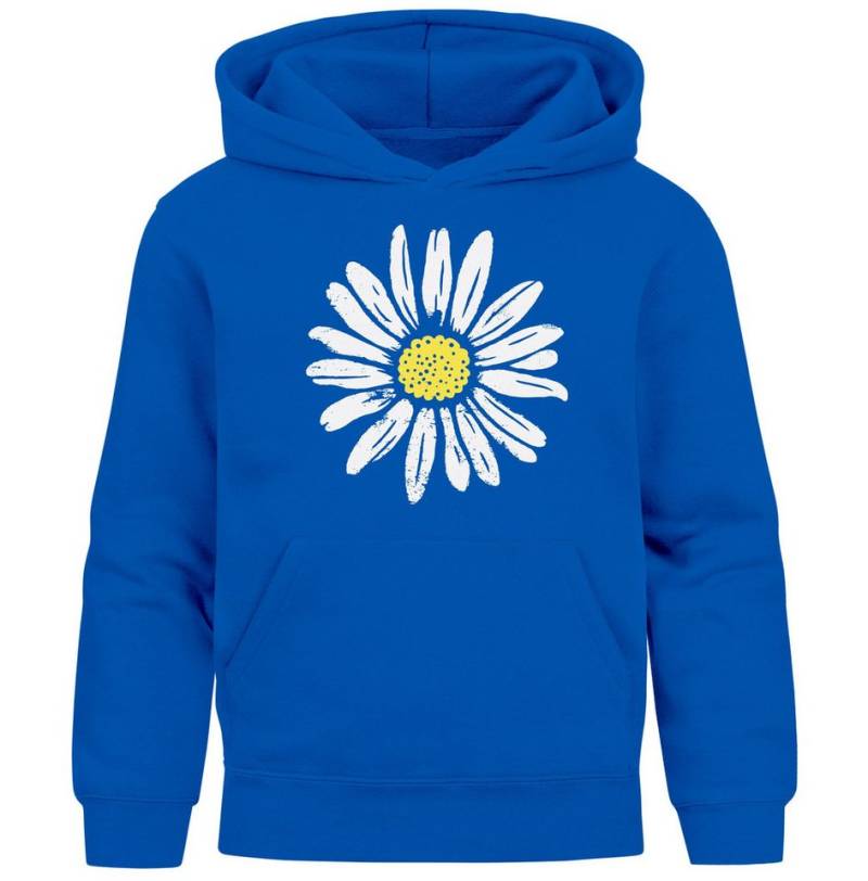 Neverless Hoodie Kinder Hoodie Mädchen Blumen Aufdruck Kapuzenpullover Sweatshirt von Neverless