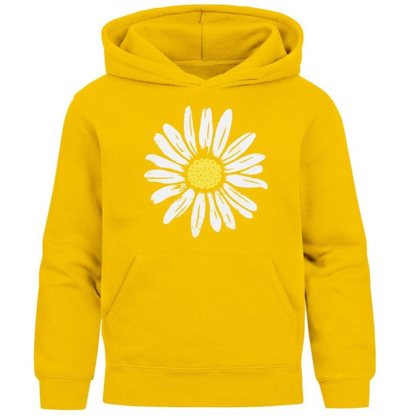Neverless Hoodie Kinder Hoodie Mädchen Blumen Aufdruck Kapuzenpullover Sweatshirt von Neverless