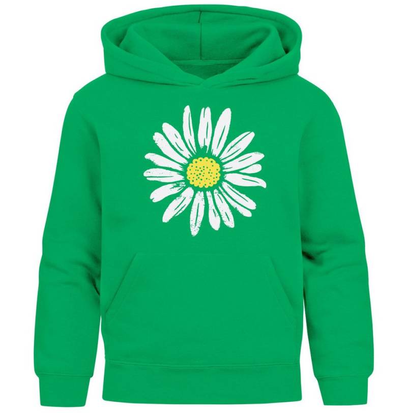 Neverless Hoodie Kinder Hoodie Mädchen Blumen Aufdruck Kapuzenpullover Sweatshirt von Neverless