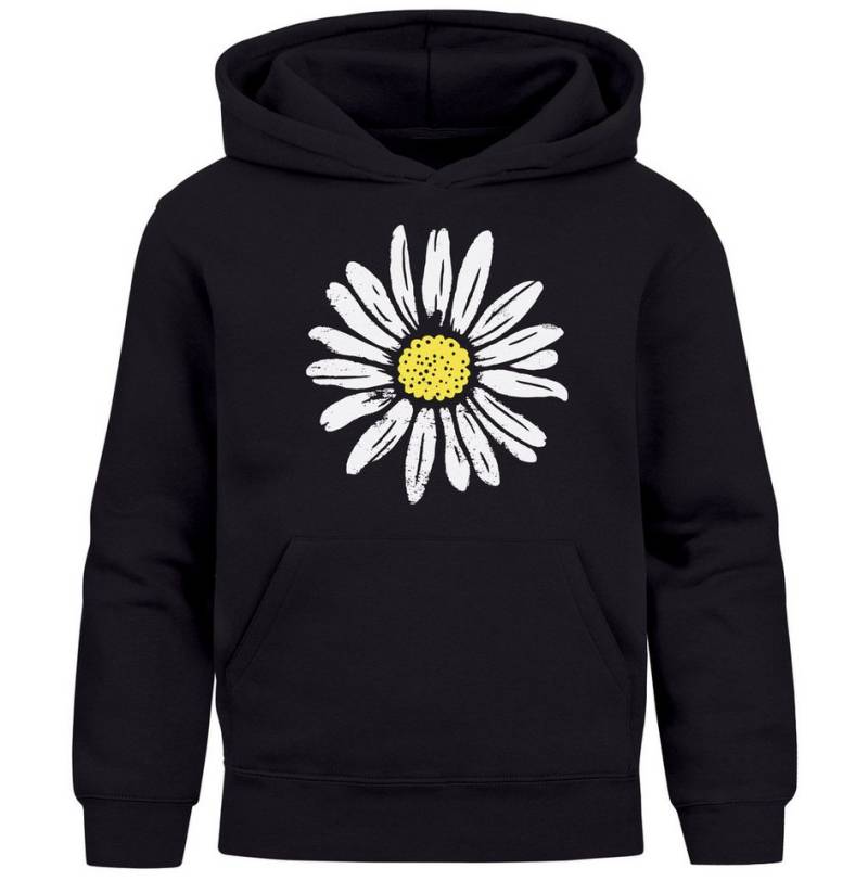 Neverless Hoodie Kinder Hoodie Mädchen Blumen Aufdruck Kapuzenpullover Sweatshirt von Neverless