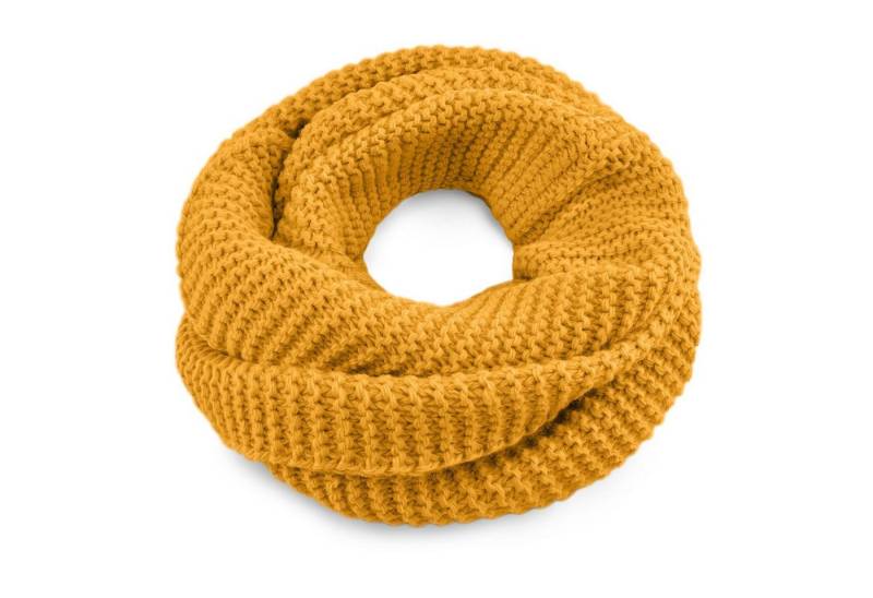 Neverless Loop Damen Loopschal Merino Wolle Grobripp Strickschal Schlauchschal von Neverless