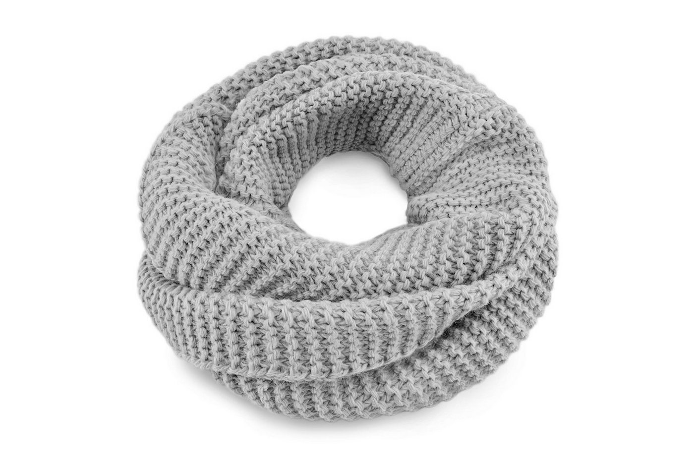 Neverless Loop Damen Loopschal Merino Wolle Grobripp Strickschal Schlauchschal von Neverless