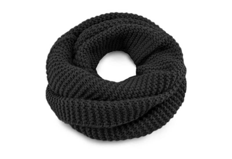 Neverless Loop Damen Loopschal Merino Wolle Grobripp Strickschal Schlauchschal von Neverless