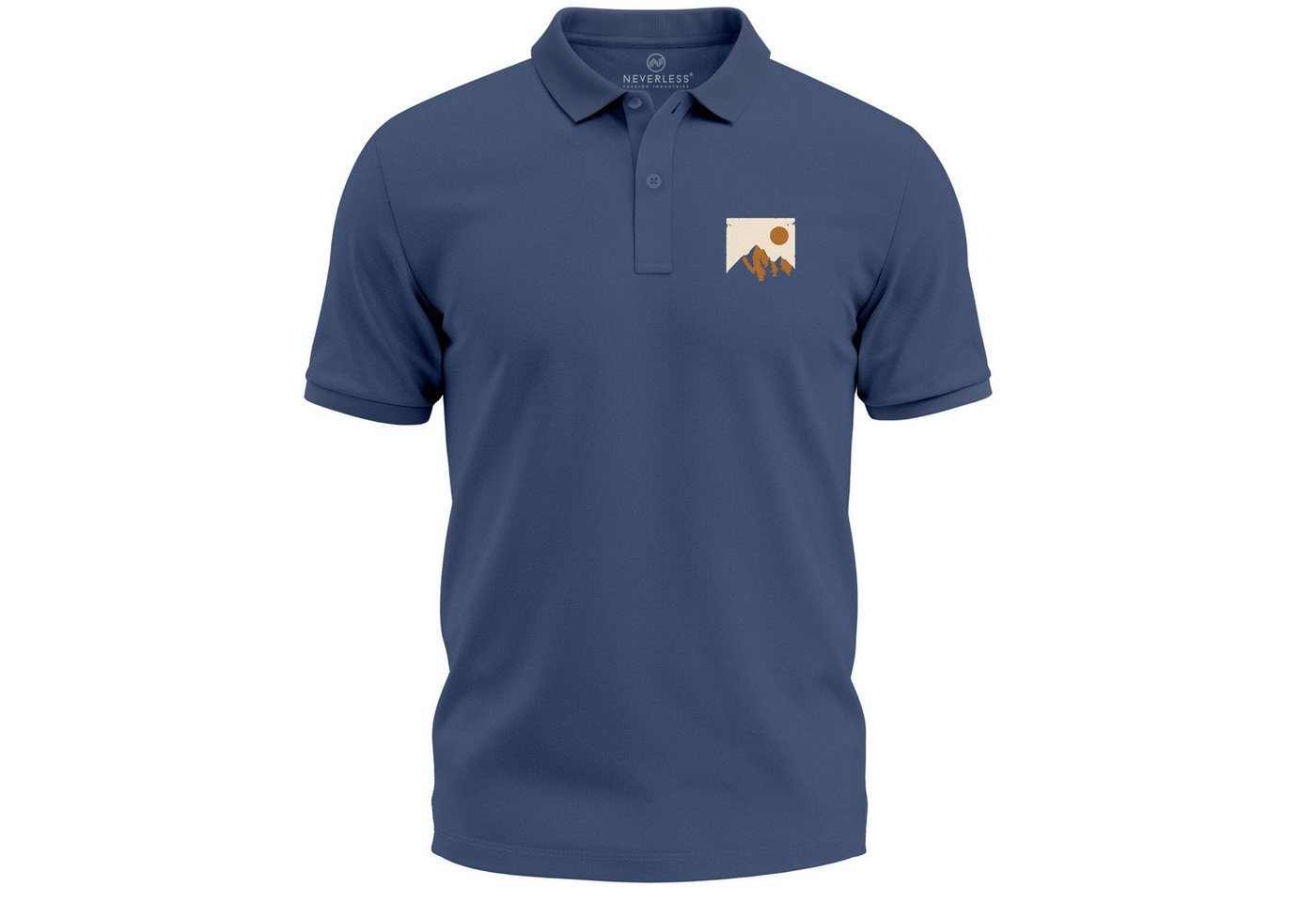 Neverless Poloshirt Poloshirt Herren mit Grafik Print – Kurzarm Polo Sommer Casual Look mit Print Neverless Poloshirt Poloshirt Herren mit Grafik Print – Kurzarm Polo Sommer Casual Look mit Print von Neverless