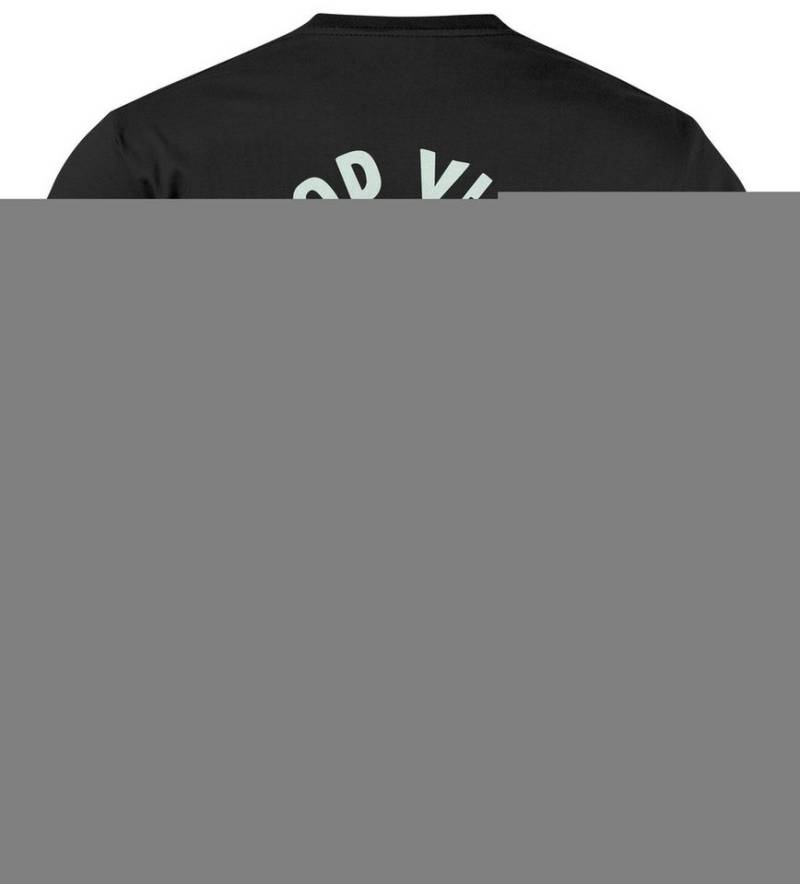 Neverless Print-Shirt Herren T-Shirt Backprint Good Vibes Only Quitsche-Ente Motivprint mit Print von Neverless