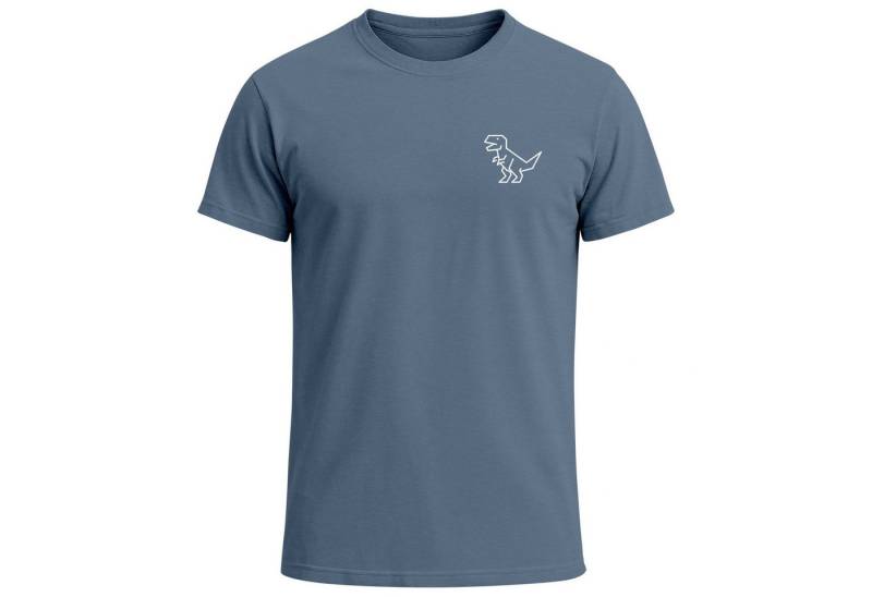 Neverless Print-Shirt Herren T-Shirt mit Dino Print – Lustiges T-Rex Logo auf der Brust – mit Print von Neverless