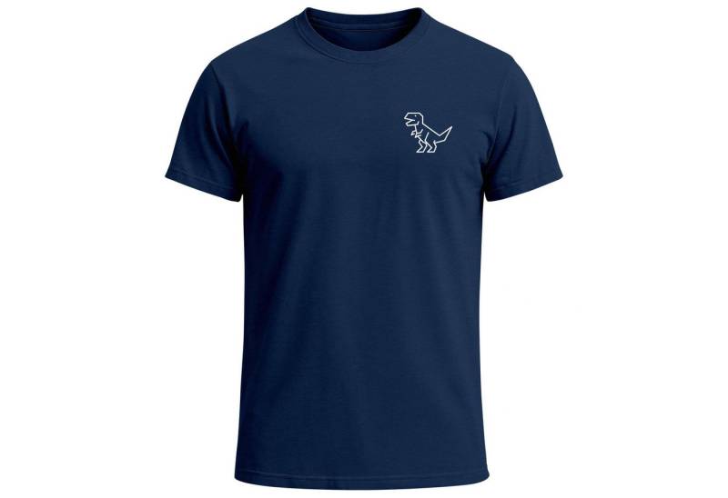 Neverless Print-Shirt Herren T-Shirt mit Dino Print – Lustiges T-Rex Logo auf der Brust – mit Print von Neverless