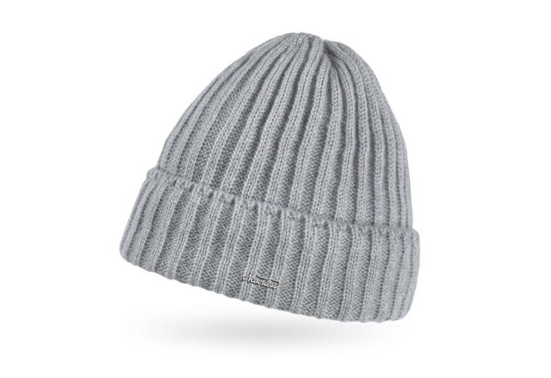 Neverless Strickmütze Damen Mütze Strick-Beanie Herbst Übergangszeit ungefüttert mit von Neverless