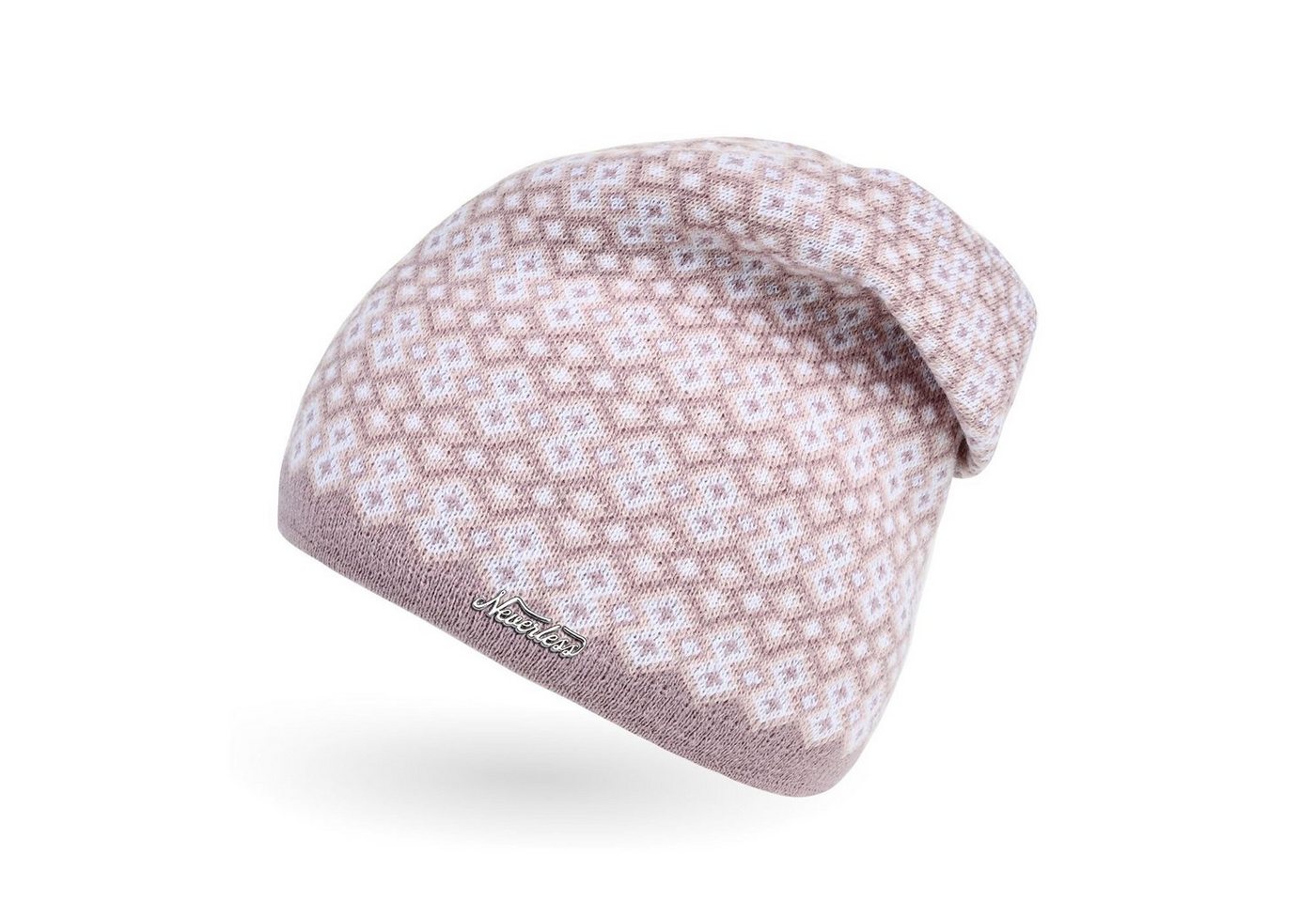Neverless Strickmütze Damen Strick-Mütze Beanie gefüttert Fleece Innenfutter Winter-Mütze Neverless Strickmütze Damen Strick-Mütze Beanie gefüttert Fleece Innenfutter Winter-Mütze von Neverless