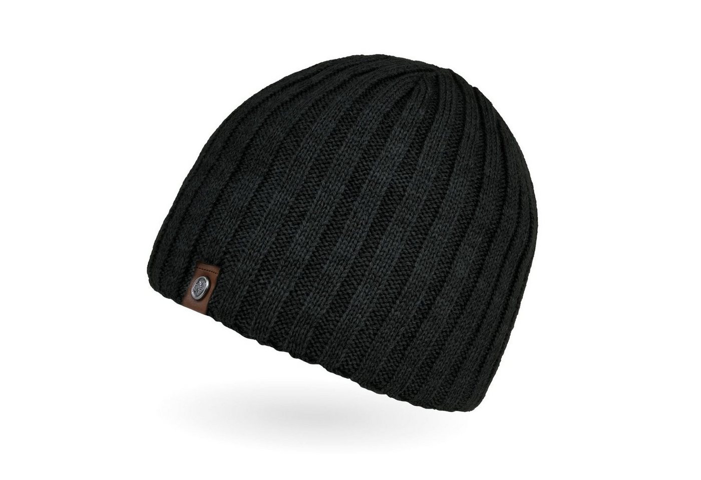 Neverless Strickmütze Herren Beanie Wintermütze Strickmütze Rippstrick von Neverless