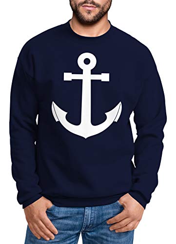 Neverless Sweatshirt Herren Anker V2 Rundhals-Pullover Navy XXL Neverless Sweatshirt Herren Anker V2 Rundhals-Pullover Navy XXL von Neverless