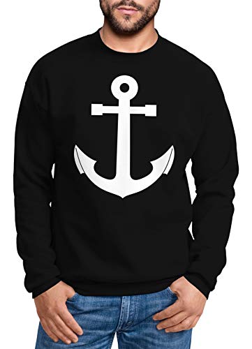 Neverless Sweatshirt Herren Anker V2 Rundhals-Pullover schwarz XL Neverless Sweatshirt Herren Anker V2 Rundhals-Pullover schwarz XL von Neverless