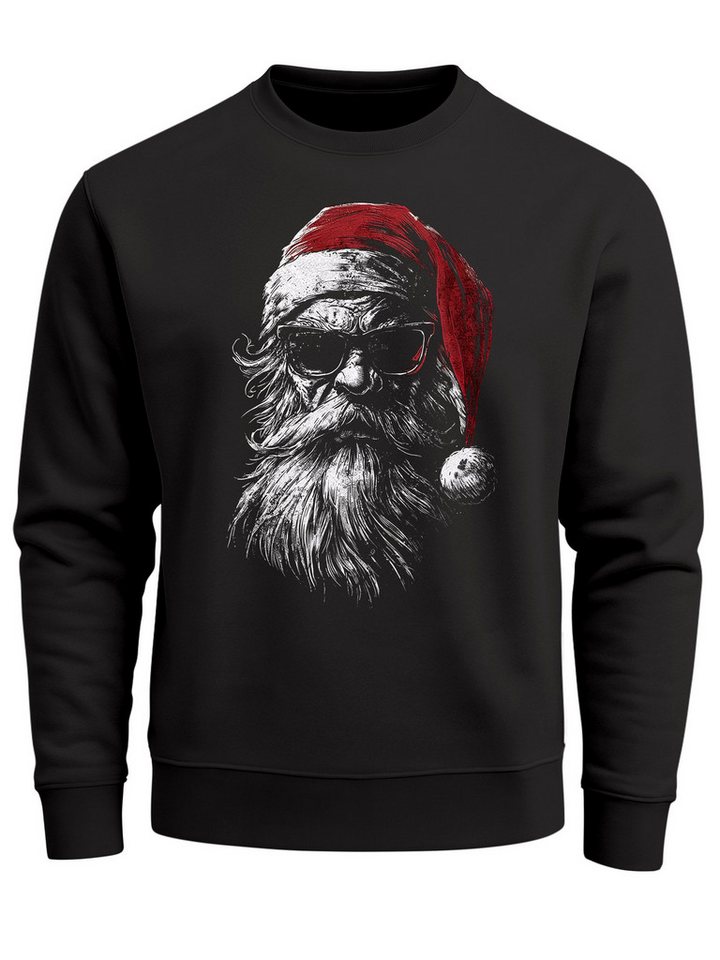 Neverless Sweatshirt Herren Sweatshirt Weihnachten Weihnachtspullover XMAS Sweater Cool von Neverless